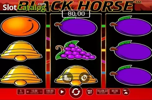 Скрин3. Black Horse слот