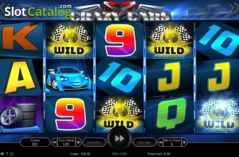 Скрин6. Crazy Cars слот