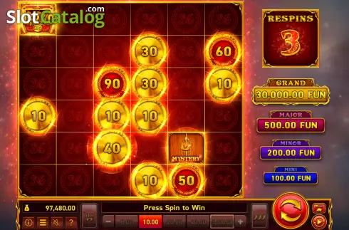 Скрин3. 36 Coins x3000 слот