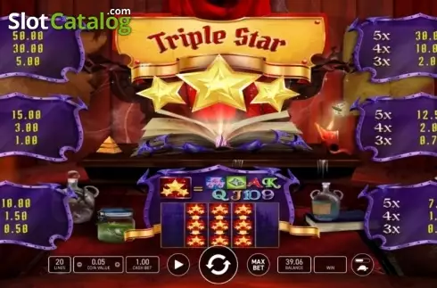 Скрин7. Triple Star (Wazdan) слот