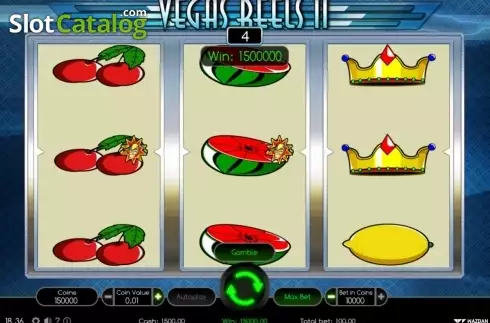 Скрин9. Vegas Reels II слот
