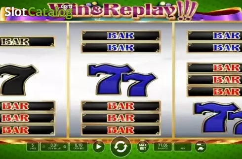 Скрин2. Win And Replay слот