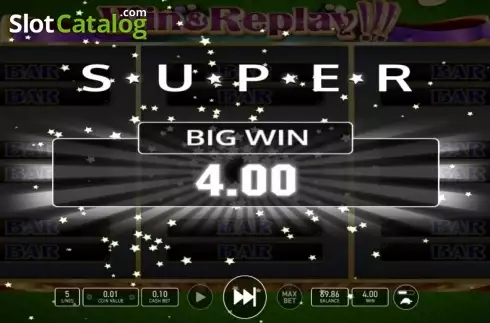 Скрин3. Win And Replay слот