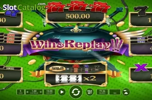 Скрин6. Win And Replay слот