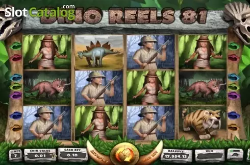 Скрин3. Dino Reels 81 слот
