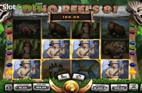 Скрин4. Dino Reels 81 слот