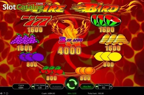 Скрин2. Fire Bird (Wazdan) слот
