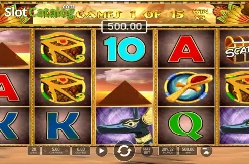 Скрин6. Golden Sphinx слот