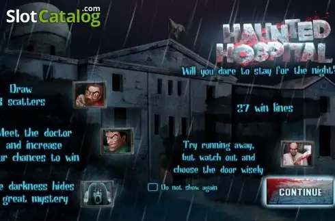 Скрин2. Haunted Hospital слот