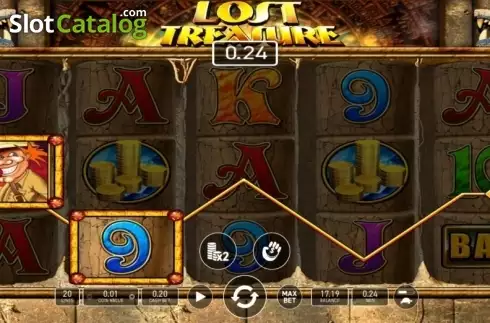 Скрин4. Lost Treasure (Wazdan) слот