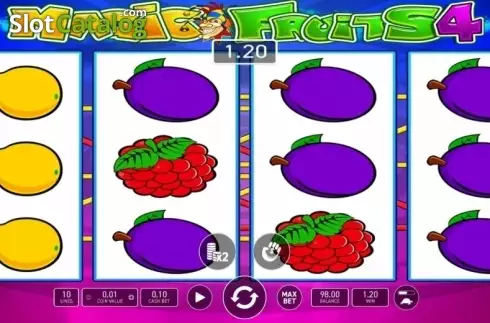 Скрин5. Magic Fruits 4 слот