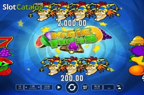Скрин6. Magic Fruits 4 слот