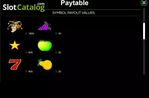 Скрин6. Magic Fruits 27 слот