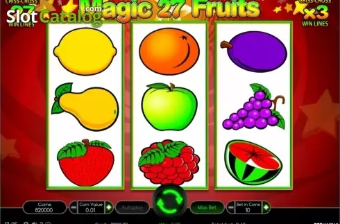 Скрин9. Magic Fruits 27 слот