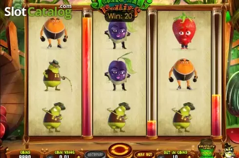 Скрин3. Jumping Fruits (Wazdan) слот