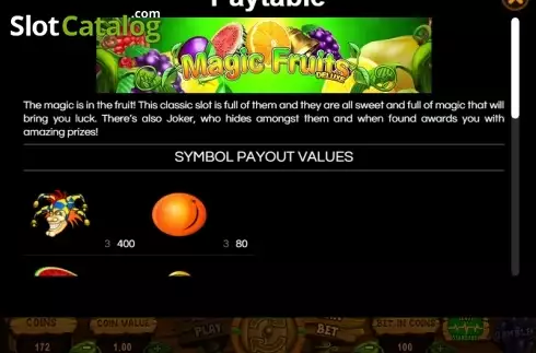 Скрин8. Magic Fruits Deluxe слот