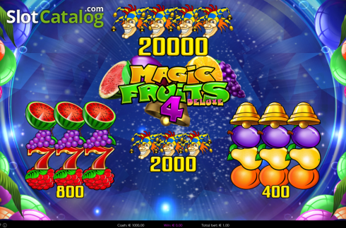 Скрин2. Magic Fruits 4 Deluxe слот