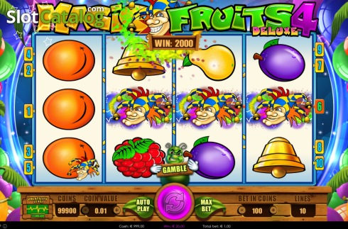 Скрин4. Magic Fruits 4 Deluxe слот