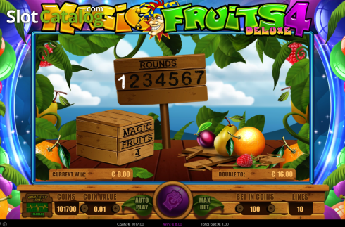Скрин8. Magic Fruits 4 Deluxe слот