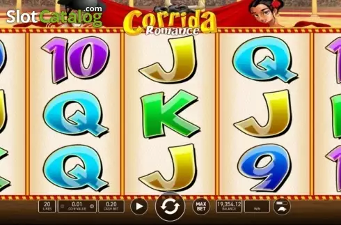 Скрин2. Corrida Romance слот