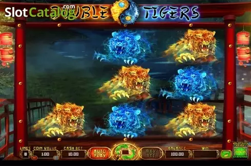 Скрин3. Double Tigers слот