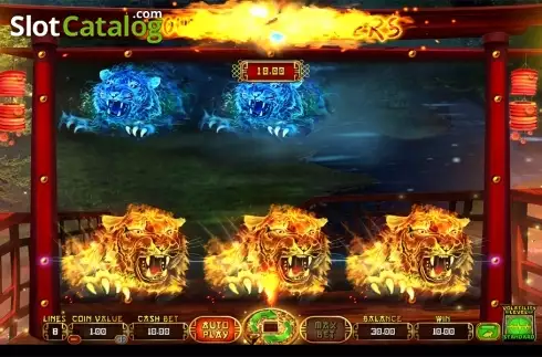 Скрин4. Double Tigers слот