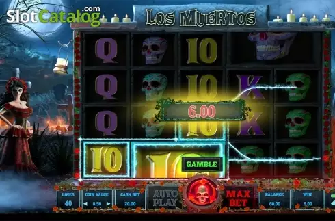 Скрин5. Los Muertos (Wazdan) слот