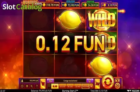 Скрин6. Burning Stars 3 слот