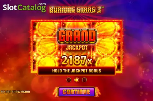 Скрин2. Burning Stars 3 слот