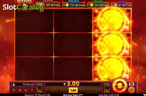Скрин7. Burning Stars 3 слот