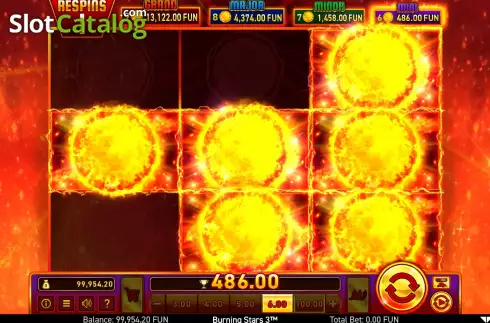 Скрин9. Burning Stars 3 слот