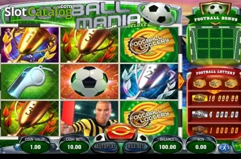 Скрин3. Football Mania Deluxe слот
