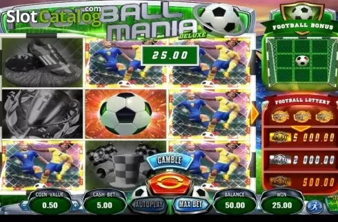 Скрин4. Football Mania Deluxe слот