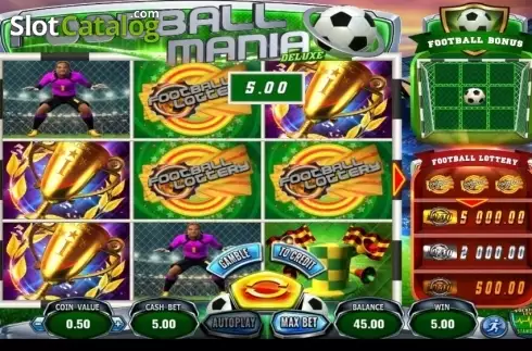 Скрин6. Football Mania Deluxe слот