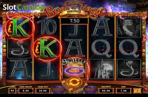 Скрин4. Great Book of Magic Deluxe слот
