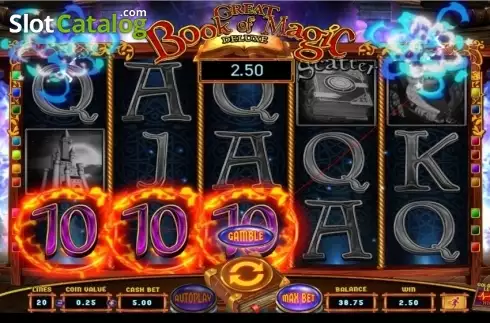 Скрин6. Great Book of Magic Deluxe слот