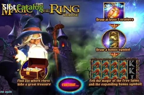 Скрин2. Magic of the Ring Deluxe слот