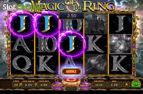 Скрин5. Magic of the Ring Deluxe слот