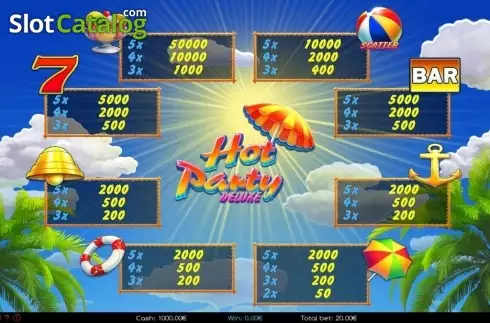 Скрин2. Hot Party Deluxe слот