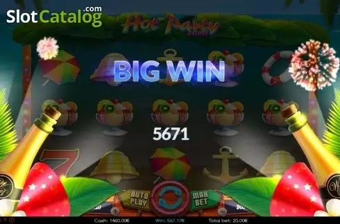 Скрин6. Hot Party Deluxe слот