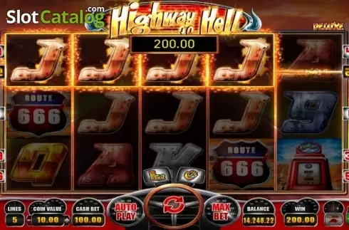 Скрин4. Highway to Hell Deluxe слот