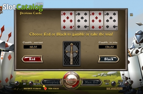 Скрин4. Battle of Cards слот
