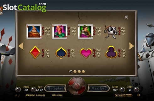 Скрин6. Battle of Cards слот