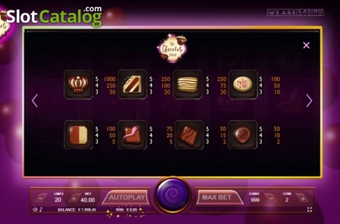 Скрин4. The Chocolate Slot слот