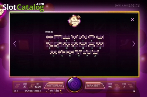 Скрин5. The Chocolate Slot слот