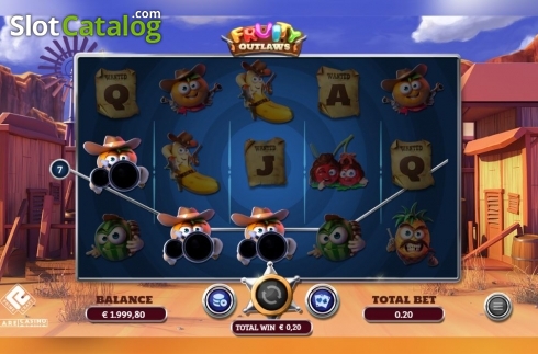 Скрин3. Fruity Outlaws слот