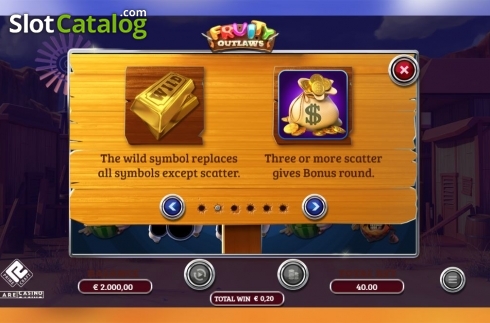 Скрин4. Fruity Outlaws слот