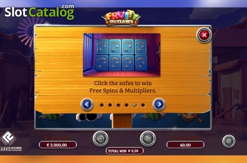 Скрин5. Fruity Outlaws слот