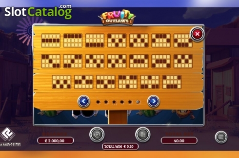 Скрин8. Fruity Outlaws слот