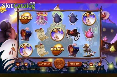 Скрин2. Golden Egg (We Are Casino) слот